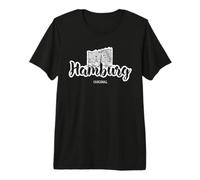 Hambourg Elbphilharmonie Original T-Shirt Haut de Gamme