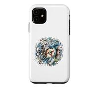 Hambourg Port Elbe Alster St.Pauli Marin Souvenir Maritime Coque pour iPhone 11