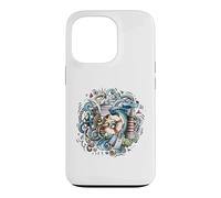 Hambourg Port Elbe Alster St.Pauli Marin Souvenir Maritime Coque pour iPhone 13 Pro
