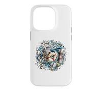 Hambourg Port Elbe Alster St.Pauli Marin Souvenir Maritime Coque pour iPhone 14 Pro