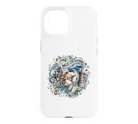 Hambourg Port Elbe Alster St.Pauli Marin Souvenir Maritime Coque pour iPhone 15