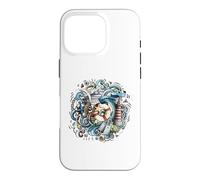 Hambourg Port Elbe Alster St.Pauli Marin Souvenir Maritime Coque pour iPhone 16 Pro
