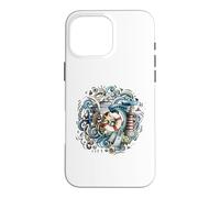 Hambourg Port Elbe Alster St.Pauli Marin Souvenir Maritime Coque pour iPhone 16 Pro Max