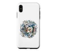 Hambourg Port Elbe Alster St.Pauli Marin Souvenir Maritime Coque pour iPhone XS Max