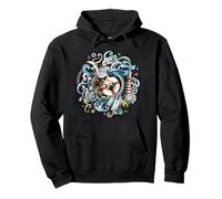 Hambourg Port Elbe Alster St.Pauli Marin Souvenir Maritime Sweat à Capuche