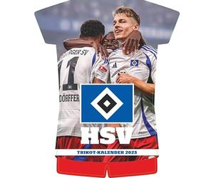 Hambourg SV 2025 Calendrier maillot de football 34,1 x 42 cm