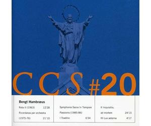 Hambraeus, Bengt - Bengt Hambraeus : Ccs # 20