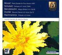 Hambro, Lenid – Sonate à quatre mains – Mozart / Schubert / Mendelssohn – Import – MCA