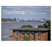 Hamburg. Die Elbe bei Teufelsbrück (Tischkalender 2027 DIN A5 quer), CALVENDO Monatskalender: Das Tor zur Welt. Internationaler Handel und Charakter einer Weltmetropole.