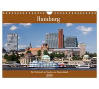 Hamburg, die Weltstadt im Norden von Deutschland (Wandkalender 2026 DIN A4 quer), CALVENDO Monatskalender: Die Stadt Hamburg im Norden von Deutschland