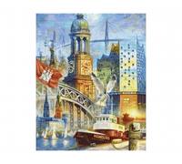 Hamburg, my pearl 40 x 50 cm - Peinture par numéros