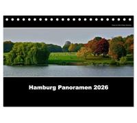 Hamburg Panoramen 2026 (Tischkalender 2026 DIN A5 quer), CALVENDO Monatskalender: Eine bildliche Hommage an die Stadt Hamburg im Panoramaformat mit hochaufgelösten Bildern