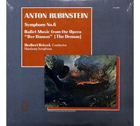 Hamburg Symphony - Anton Rubinstein: Symphony No. 6 in A Minor, op. III; Ballet Music from the Opera Der Dämon - TV-S 34577 - Vinyl LP