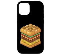 Hamburger Block Burger Brique de Construction Coque pour iPhone 12/12 Pro