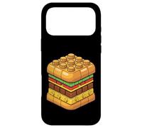 Hamburger Block Burger Brique de Construction Coque pour iPhone 17 Pro Max