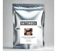 Hamburger de bœuf lyophilisé - Durée de conservation : 25 ans - Ration d'urgence