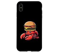 Hamburger de Homard Amusant Happy Fast Food Lover Coque pour iPhone XS Max