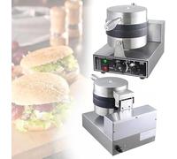 Hamburger Gaufrier Presse Machine pour Domestique & Commercial Crème Glacée Antiadhésive Burger Maker 4 Pouces 1200w, 220v