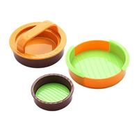 Hamburger Press Kitchen Tool, Patty Mold Maker, Burger Pattys Shaper for Backyard Grill, Barbecue, Home Kitchen, Camping, Restaurant, or Outdoor Cooking, Easy-to-Use Hamburger Patty Press