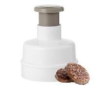 Hamburger Press - PP Patty Maker, moule à hamburger en alliage d'aluminium, outil de cuisson sans bâton avec poignée amovible | Gadget de cuisine polyvalent pour formation uniforme, barbecue et grigl