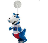 HAMBURGER SV HSV Dino en peluche 15 cm avec tétine bleu blanc -