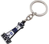 HAMBURGER SV HSV Porte-clés phare bleu blanc noir -