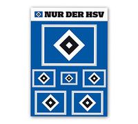 Hamburger SV HSV Set d'autocollants losanges