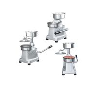 vidaXL Presse à hamburger 10 cm Aluminium avec 500 feuilles de galettes