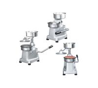 vidaXL Presse à hamburger 10 cm Aluminium avec 500 feuilles de galettes