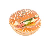 Hamburgers artificiels en polyuréthane - Texture réaliste - Convient pour l'affichage de restaurant et la photo - Modèle alimentaire très détaillé