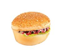 Hamburgers artificiels en polyuréthane - Texture réaliste - Convient pour l'affichage de restaurant et la photo - Modèle alimentaire très détaillé