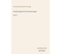 Hamburgische Dramaturgie: Band 1