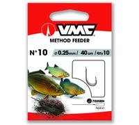 Hameçon carnassier VMC Method Feeder Extra Short (x10) Vert 10