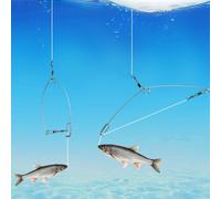 Hameçon De Pêche Automatique En Acier Inoxydable, Catapulte À Éjection, Pleine Vitesse, Universel, Paresseux, Eau Du Poisson