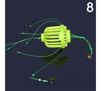 Hameçon De Pêche Phosphorescent Pour Calmar, Groupe De Calmar, Explosion D'eau, Mine D'eau, Cage, Bombe, N66