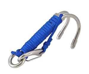 Hameçon de plongée double - Hameçon de dérive double récif de 5,31 pouces | Récif de plongée sous-marine | Équipement d'ancrage sous- à dérive pour plongeurs, exploration de grottes, photographie