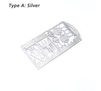 Hameçon De Poisson/Lame De Couteau À Fourchette,Outil Multifonctionnel En Acier Inoxydable,Bouton De Piège De Carte,Lame De Scie,Outil D'urgence De Camping En Plein Air - Type Silver A