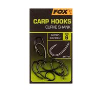 Hameçon Fox curve shank Noir Taille 6