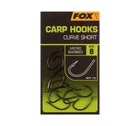 Hameçon Fox curve shank short Noir Taille 2