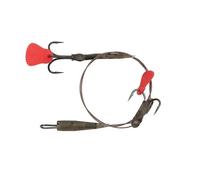 Hameçon Fox Rage Predator Kwik Change Paternoster Trace Gris 30 cm/4