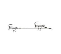 Hameçon Fox Rage Strike Point Double Stinger (x2) Gris 10/5 cm / 12 kg