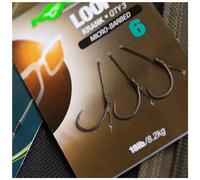 Hameçon Loop Rigs Size 4 Krank 18lb (x3) Vert TU