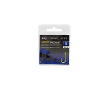Hameçon micro ardillon Korum Xpert Specialist (x10) Noir Taille 16