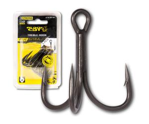 Hameçon silure triple revêtement Black Cat DG (x5) Argenté TU