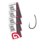 Hameçon Trakker Curve Shank TPx5x5 Micro Barbed (x10) Argenté 2