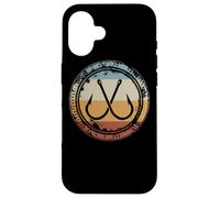 Hameçon Vintage pour Pêcheurs Angler Coque pour iPhone 16