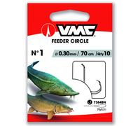Hameçon VMC Feeder Circle (x10) Blanc Taille 6