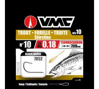Hameçon VMC Geb. Forelle Fluoro. BN Gris 8