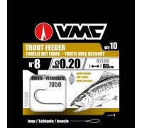 Hameçon VMC Geb. Forelle Mit Feeder NI Gris 8