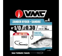 Hameçon VMC Geb Zan.Rot Rouge 1/0